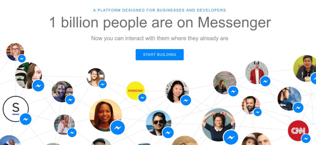 The facebook messenger platform