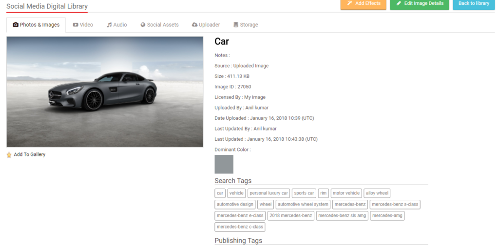 AI Image Recognition Mercedes Benz Miro MavSocial