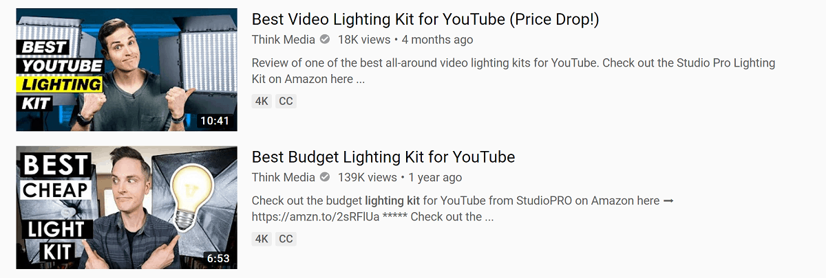 Youtube SEO Optimization Strategy: Youtube Video Best Lighting