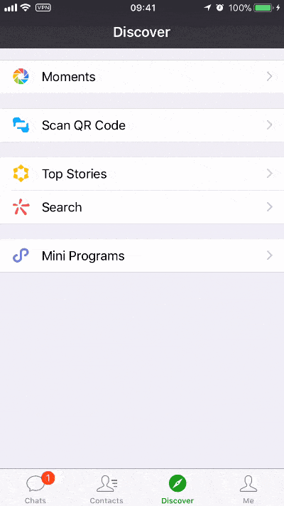 WeChat Mini Program Mobike 
