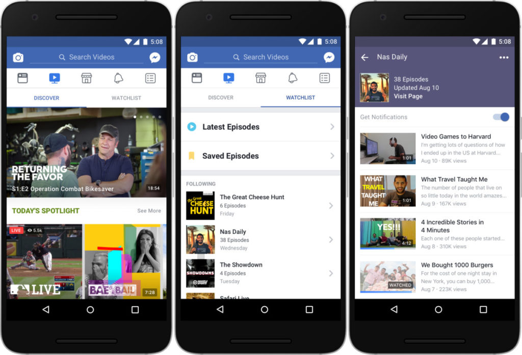 Facebook-Watch-Android-screens