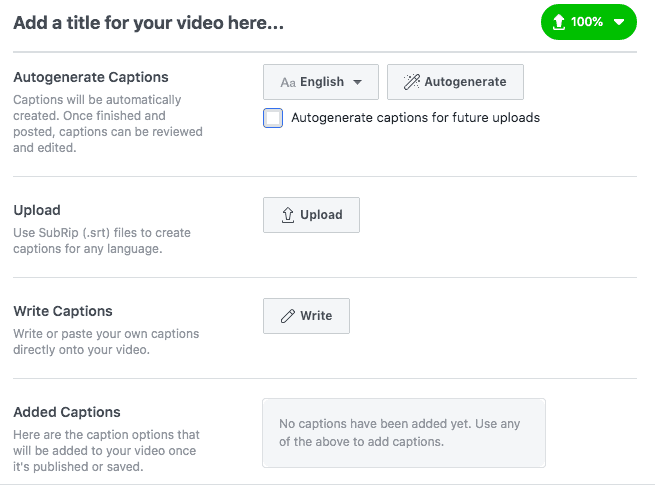 Facebook Video Marketing Tips Guide Subtitles