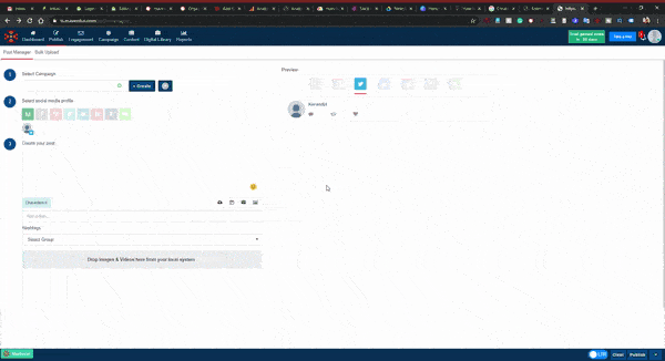 January 2020 MavSocial Update Demo Live Preview Post Manager