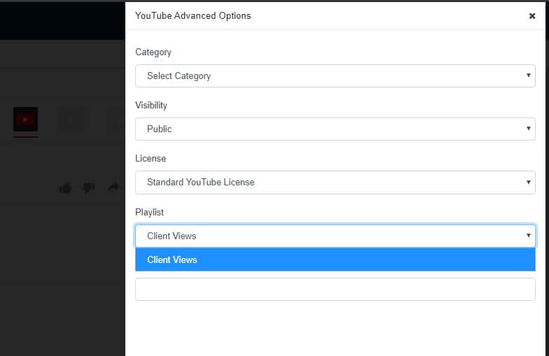 Add to Videos directly to YouTube playlists ini MavSocial's latest update