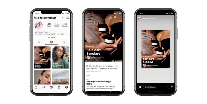 Instagram Guides features in Social Media News Updates Stories of November 2020