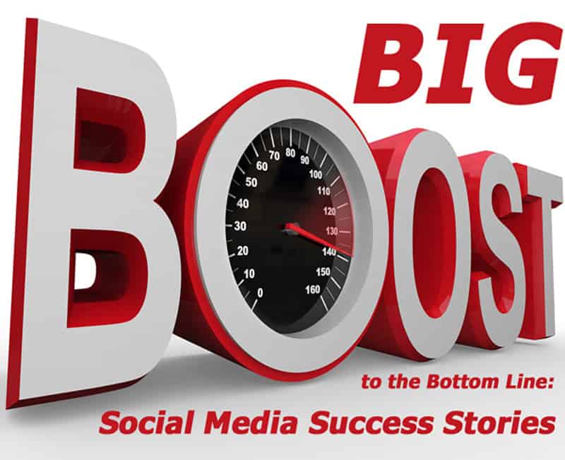Big Boost to the Bottom Line: Social Media Success Stories social media software for business MavSocial