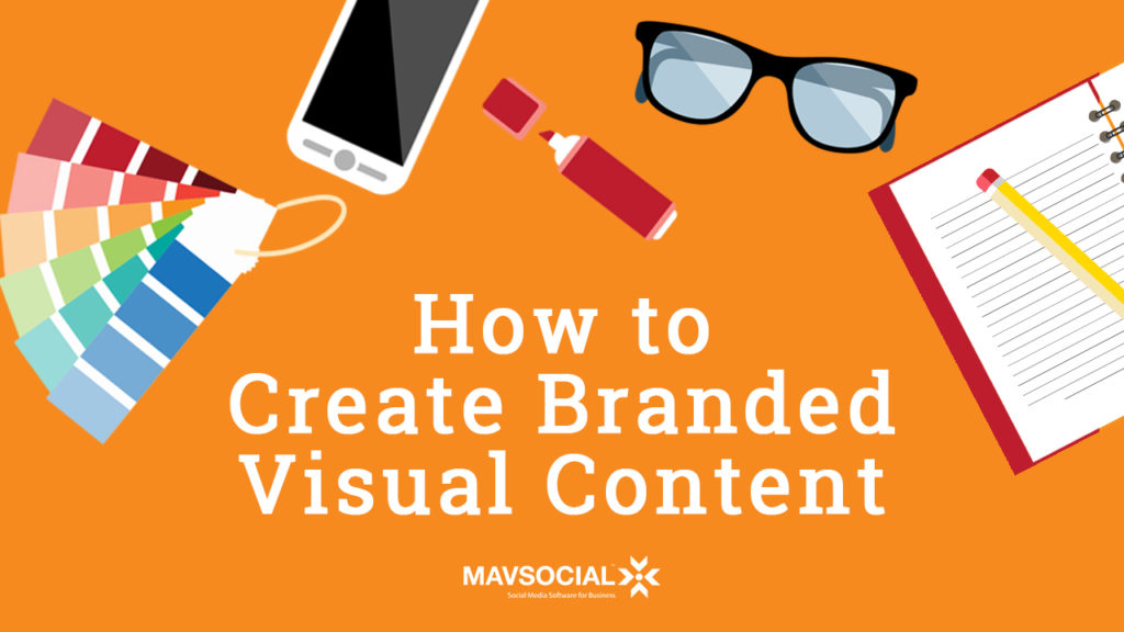 branded visual content blog header image