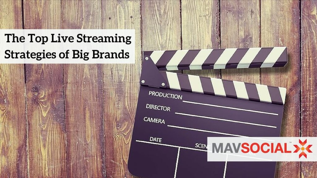 how big brands use live streaming