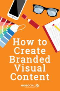 branded visual content header