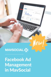 Facebook Ad Management in MavSocial