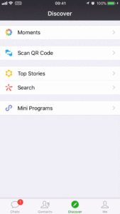 WeChat Mini Program Mobike