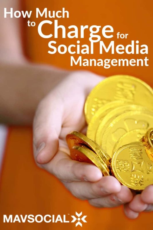 How much to charge for social media management pinterest