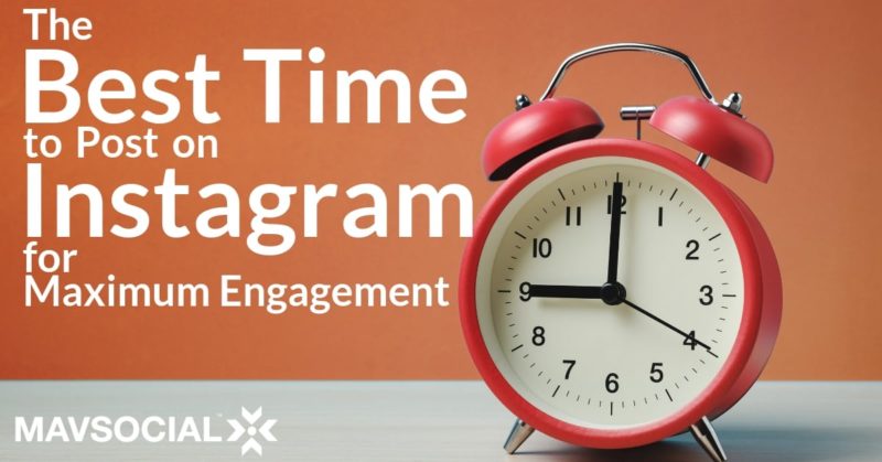 Best time to post on Instagram for Maximum Engagement Cover