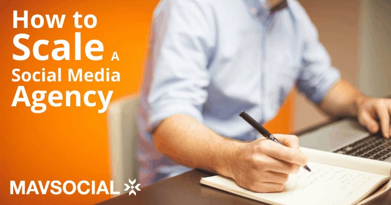 How to scale a social media marketing agency cover