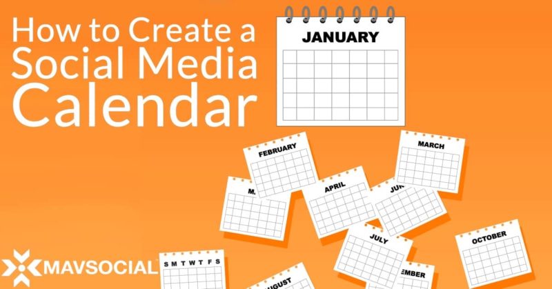 How to Create a Social Media Calendar Cover