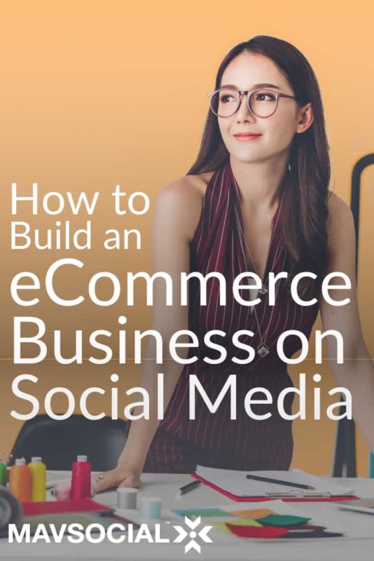 How to build an eCommerce business on social media Pinterest Cover