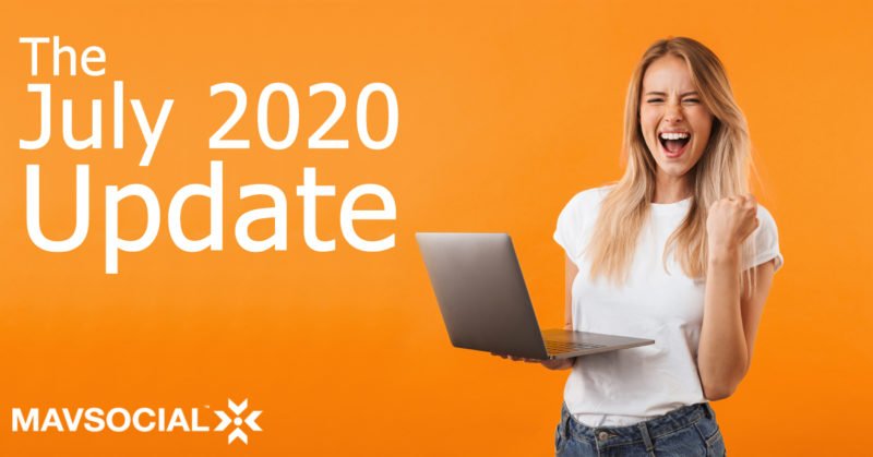 MavSocial Social Media Management Software July 2020 Update