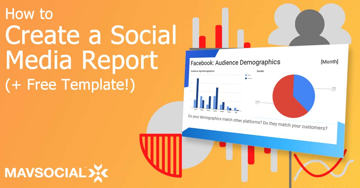 How to Create a Social Media Report in 2020 - Cover Image