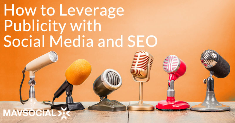 Leverage Publicity with Social Media Cover