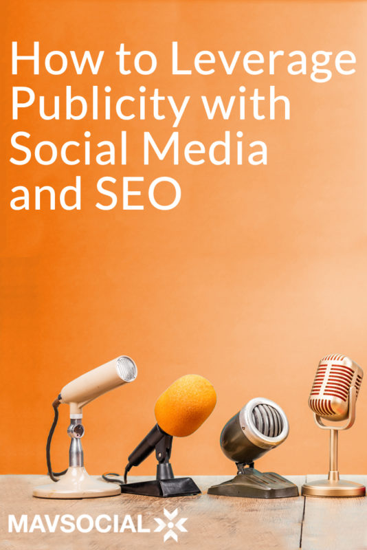 Leverage Publicity with Social Media Pinterest Cover